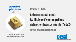 Aislamiento social juvenil: los "Hikikomori" como un problema sistémico en Japón ... y más allá (Parte 2)