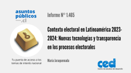 Contexto electoral en Latinoamérica 2023-2024: Nuevas tecnologías y transparencia en los procesos electorales